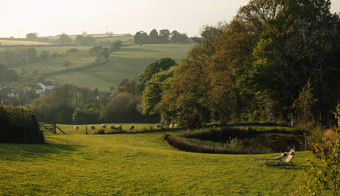 Picturesque countryside views from every angle. 
