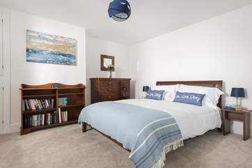 Lie in bed and enjoy the scenery from the ground floor double bedroom.