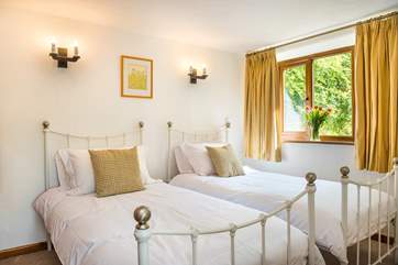 Pretty Bedroom 1 is on the ground floor.