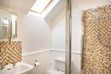 The shower-room on the second floor.