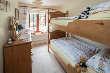 These extremely sturdy bunk-beds make for a lovely night's sleep, for both young and old.