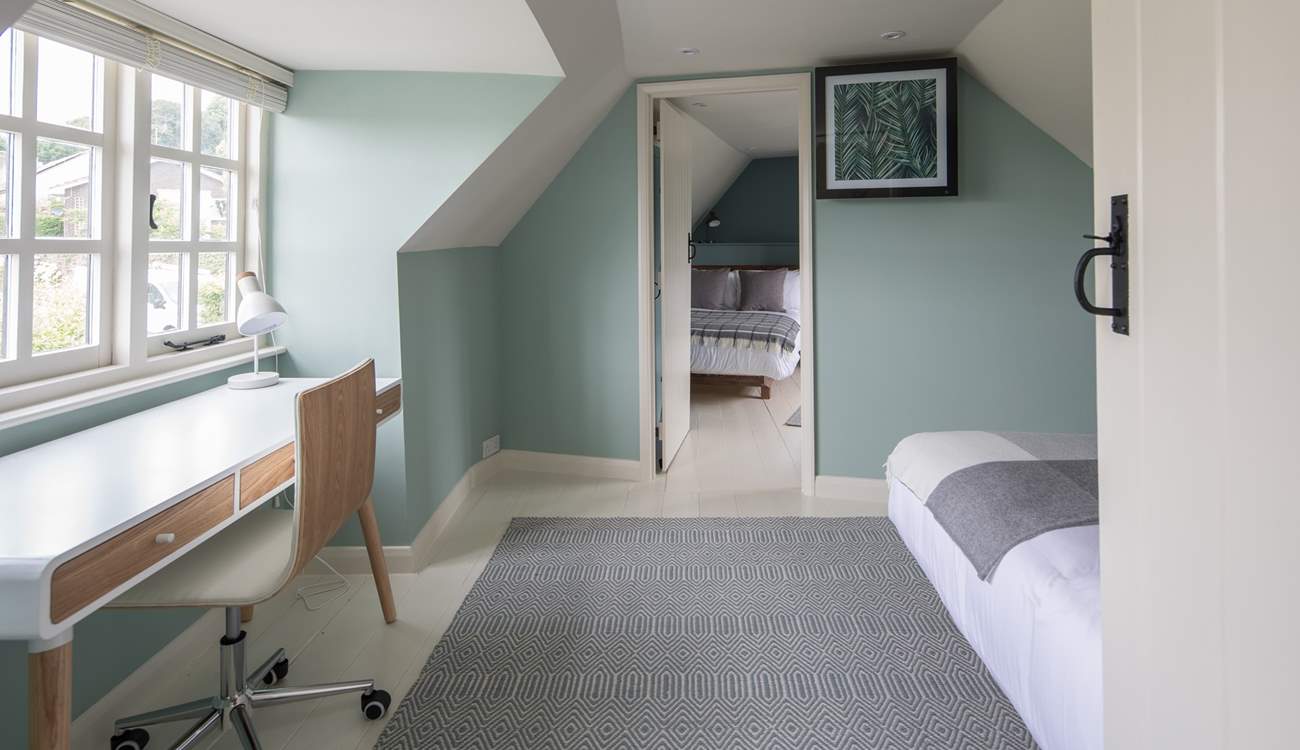 Looking through bedroom 3 to bedroom 4.