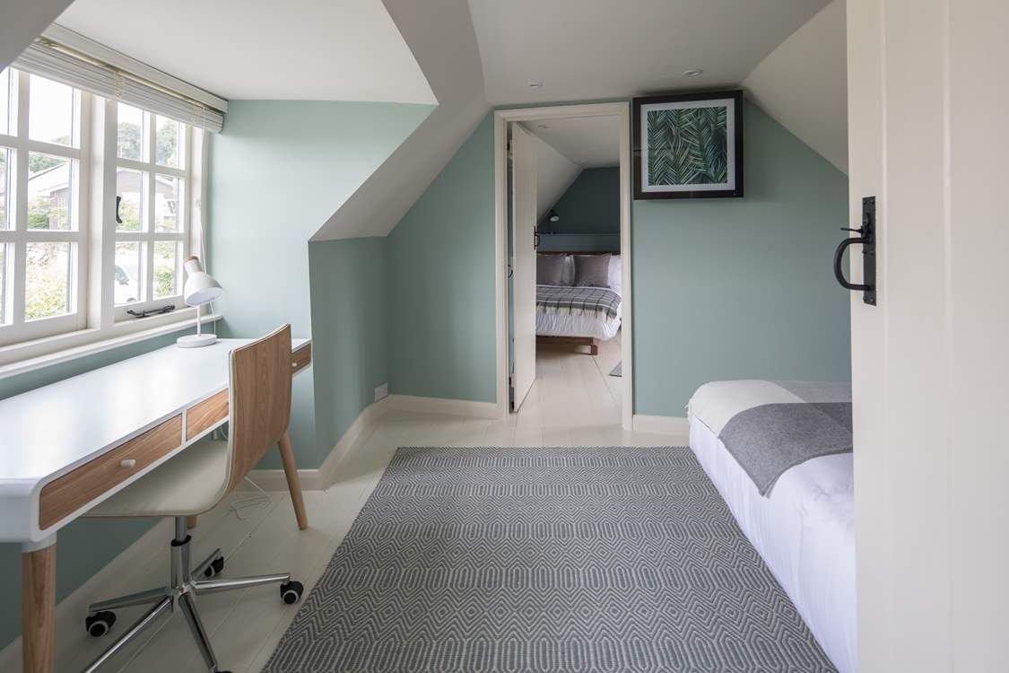 Looking through bedroom 3 to bedroom 4.
