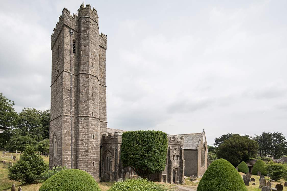 The beautiful church which neighbours The Old Post Office. What a pretty sight.