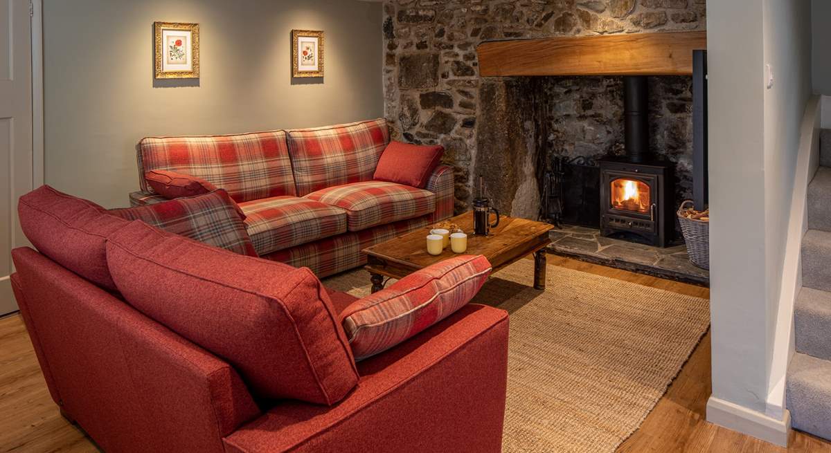 The cosy sitting-room is such a great place to snuggle up and relax following an action-packed day.