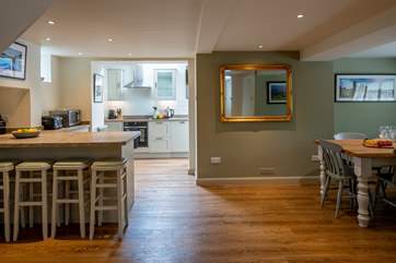 The fabulous open plan flow gives this cottage a real sense of space and style.
