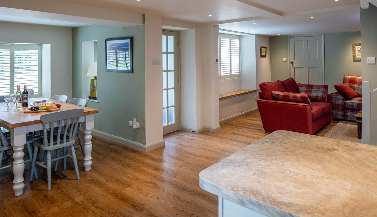 Lovely open plan flow.