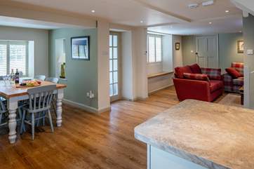 Lovely open plan flow.