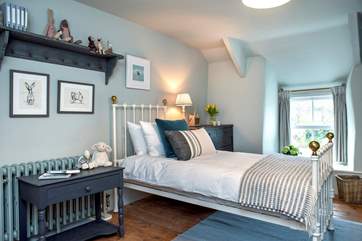 The twin bedroom.