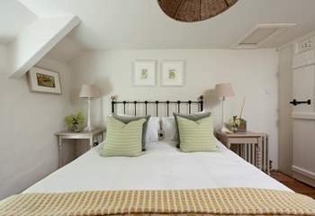 Where a stunning king-size bed awaits.