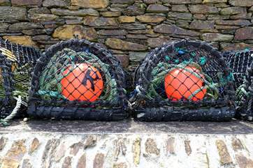 Fishermen still set crab and lobster pots from the harbour.