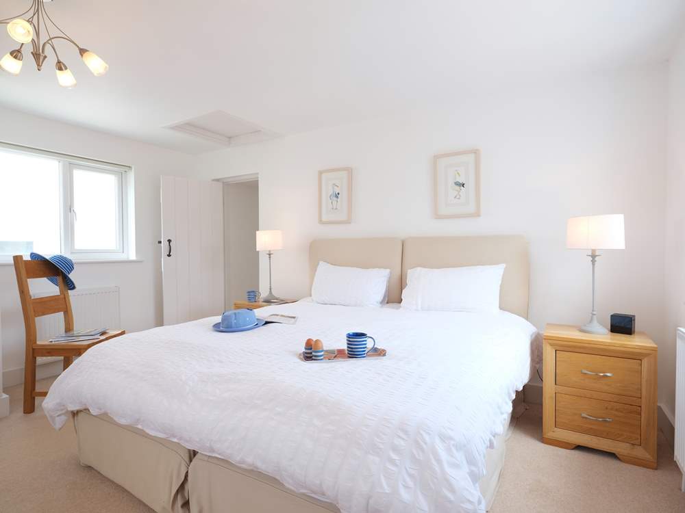 Bedroom 1 can be made up as a 6ft double or as twin beds.