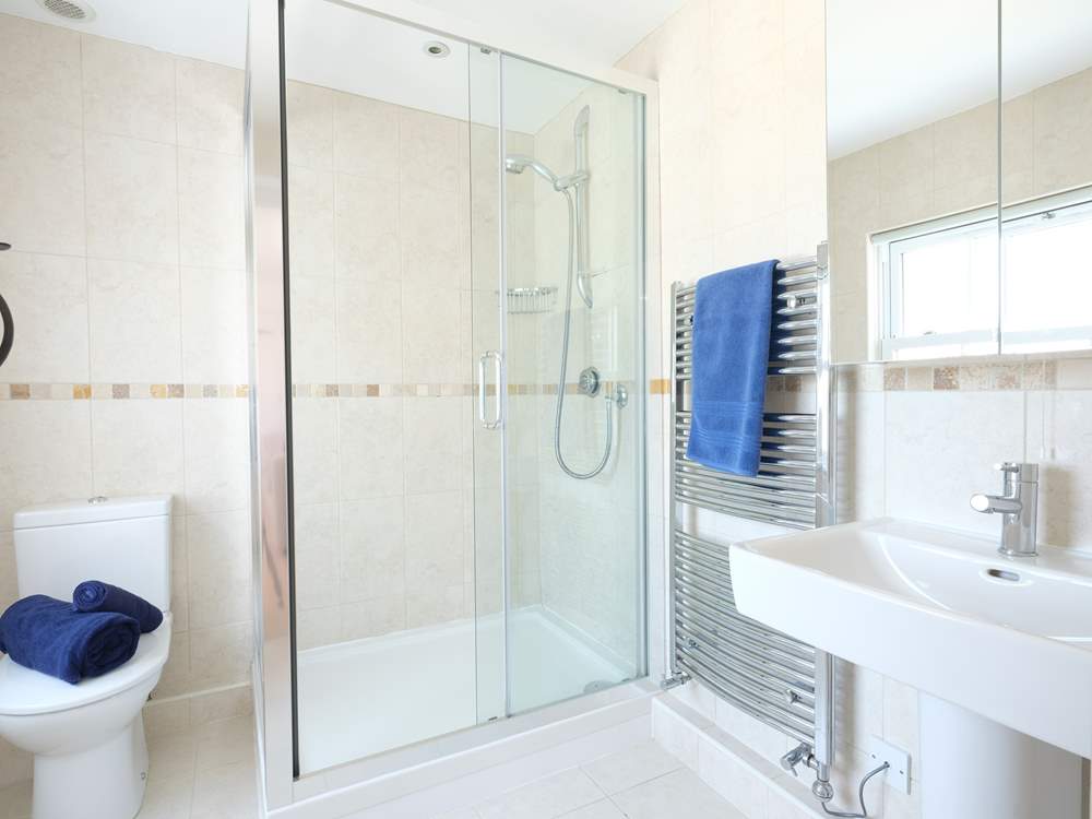 The en suite shower-room to Bedroom 1.