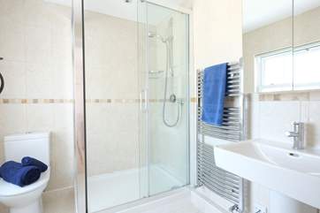 The en suite shower-room to Bedroom 1.