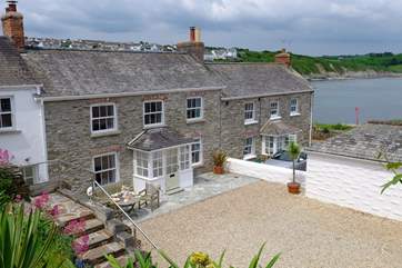 The front of Cliff Cottage.