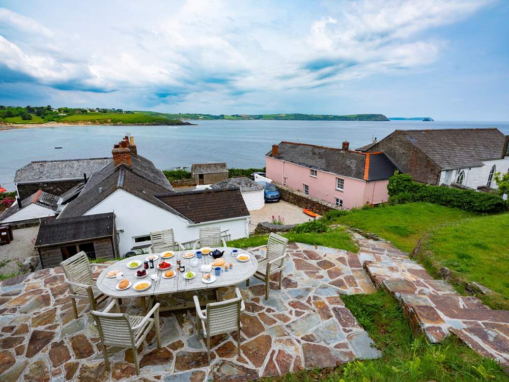 The view over Gerrans Bay.