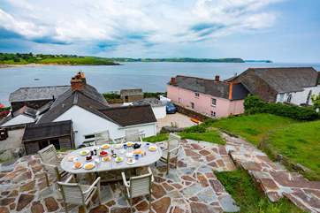 The view over Gerrans Bay.