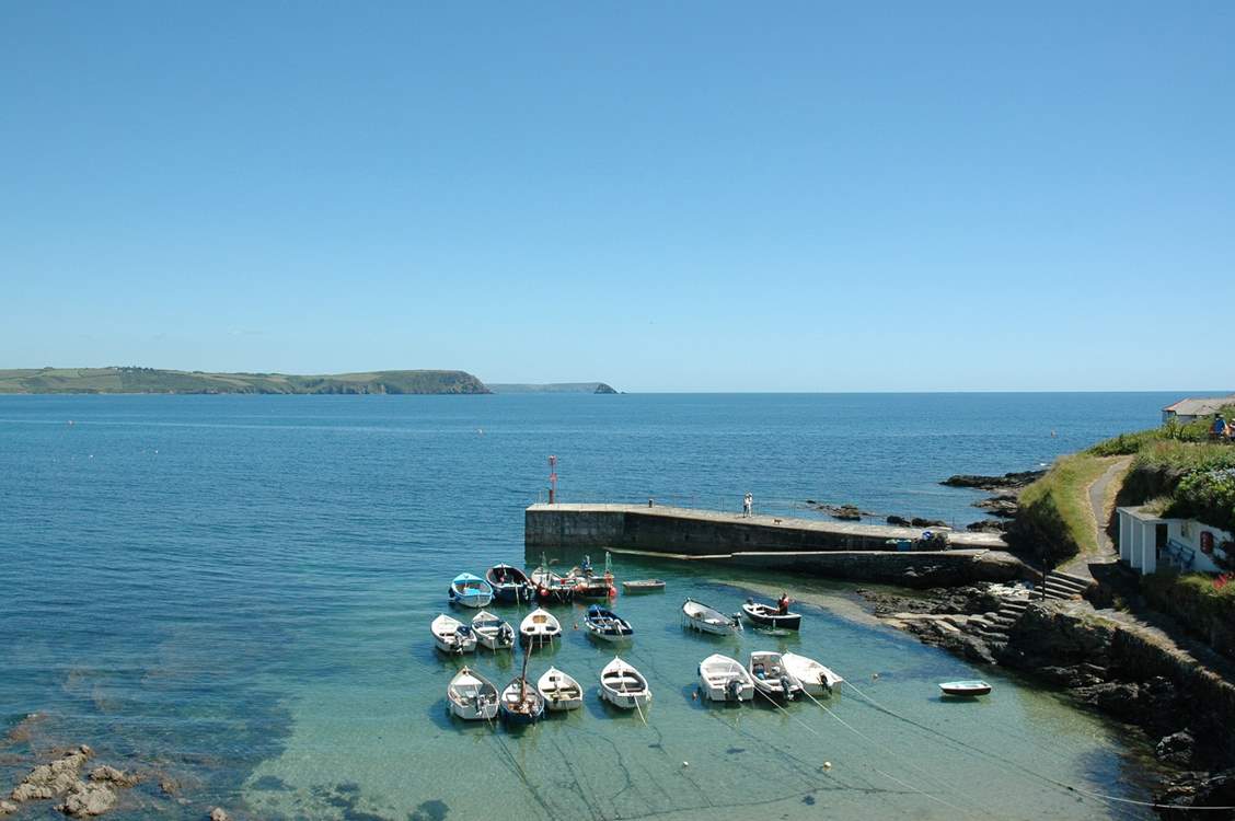 Portscatho Harbour.