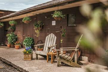 A great place to sit with your morning cuppa or evening drinks.