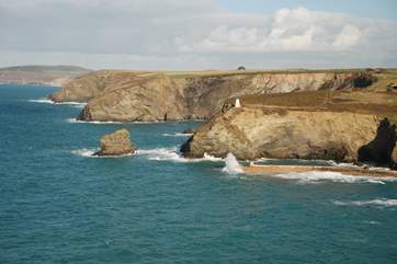 Plenty of stunning coastpath to explore nearby.