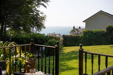 Relax on the terrace and take in the lovely views.
