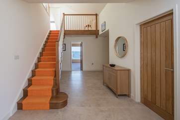 Step into Sunnynook and prepared to be wowed. This entrance hall connects the house wonderfully.