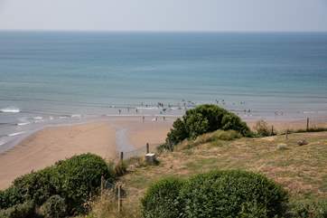 The local canoe training school is nearby and operates from Bigbury beach for those who fancy a little water activity.