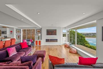 A spectacular panoramic view can be enjoyed from inside too.