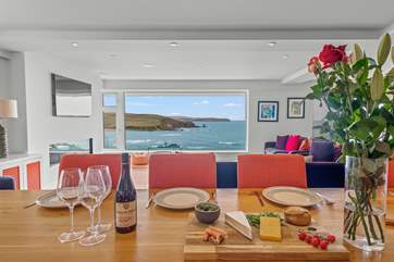 Such a special setting for celebrating in style. Enjoying this fabulous house as a family is such a special experience.
