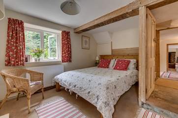 The other double bedroom is on the ground floor. There is a shower-room across the hallway.