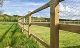 The garden is fenced to reassure parents with young children and guests who wish to being their dog with them. - Thumbnail Image