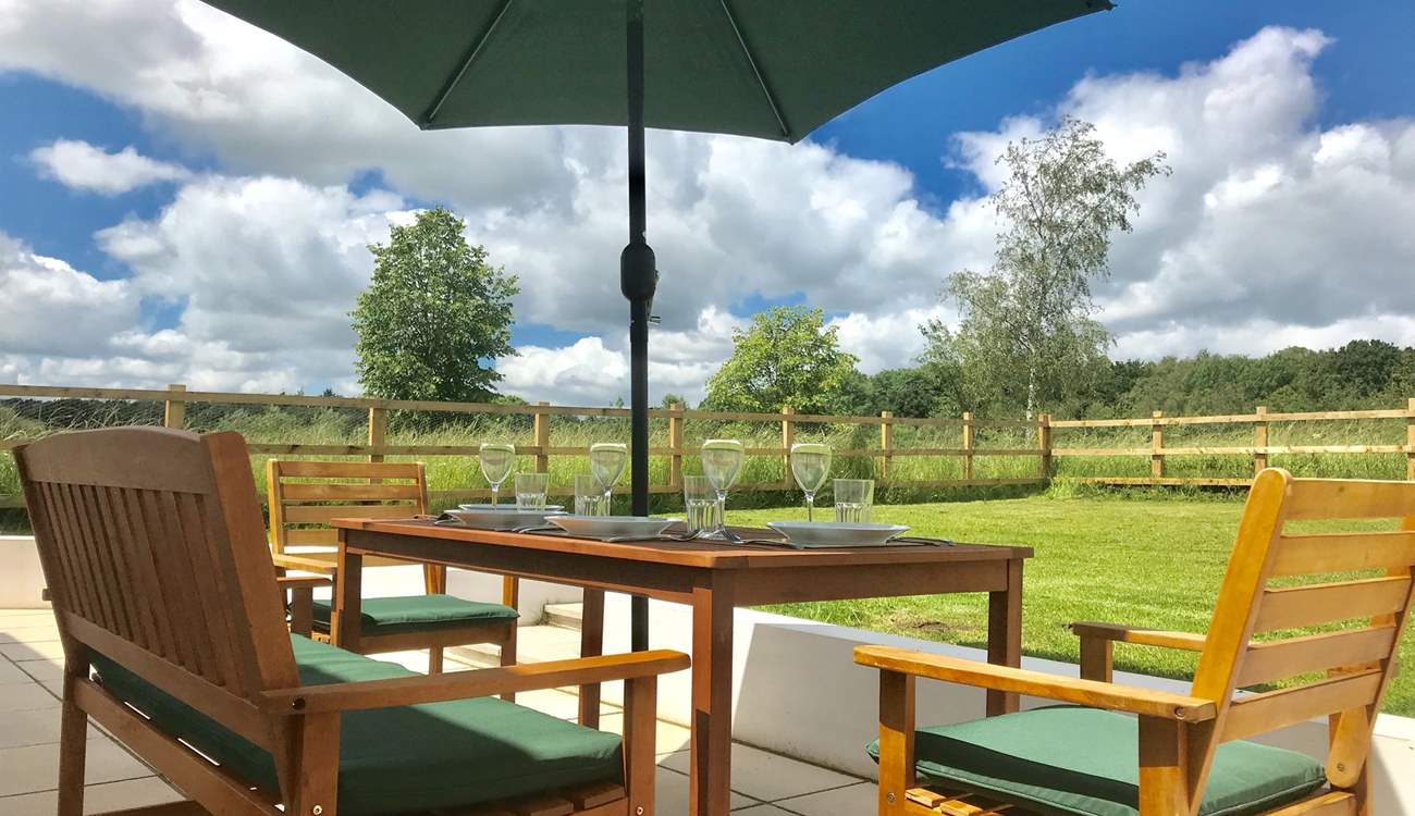 A perfect place to enjoy the sunshine, and get immersed in your favourite book.