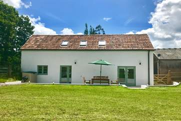 The outside space is perfect for all the family.