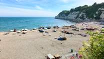 The very lovely Beer beach.