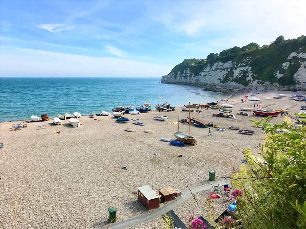 The very lovely Beer beach.