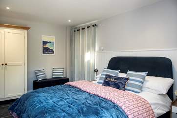 Bedroom two is another beautifully presented room.