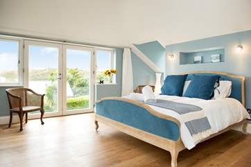 There are six bedrooms in total.