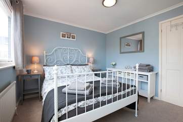 The master bedroom with modern decor