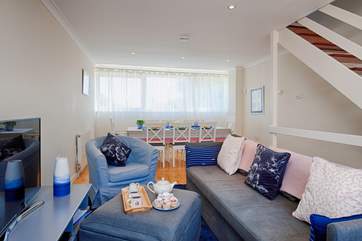 The open plan Sitting/Dining-room
