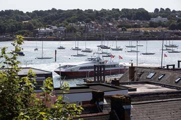This property is perfect if you want to leave the car at home and arrive via the Red Jet