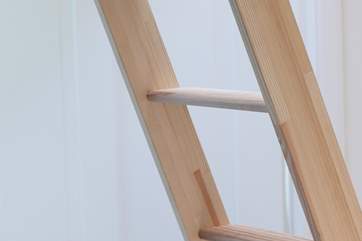 Take extreme care on the ladder leading to the roof terrace