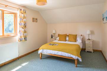 Bedroom 4 is also extremely spacious. Plenty of room to unpack and make yourself at home.