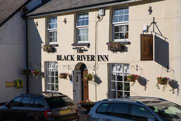 The local pub is ready and waiting with a warm Devon welcome.