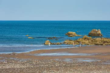 Why not have a swim - if you're brave enough!