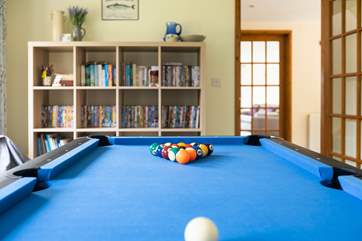The games room has something for everyone.