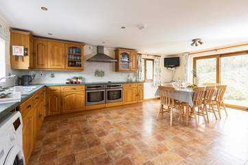 The kitchen diner offers a spacious and welcoming room which links through to the games room.