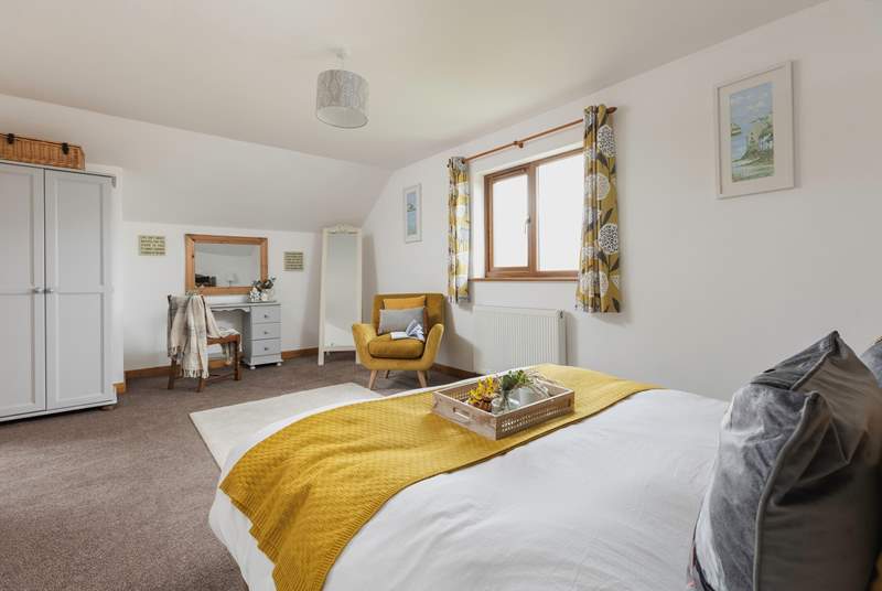Bedroom 1 has fabulous countryside views and benefits from an en-suite shower room.