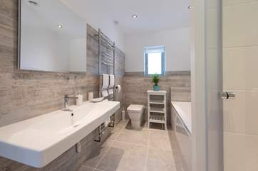 His and her sinks.