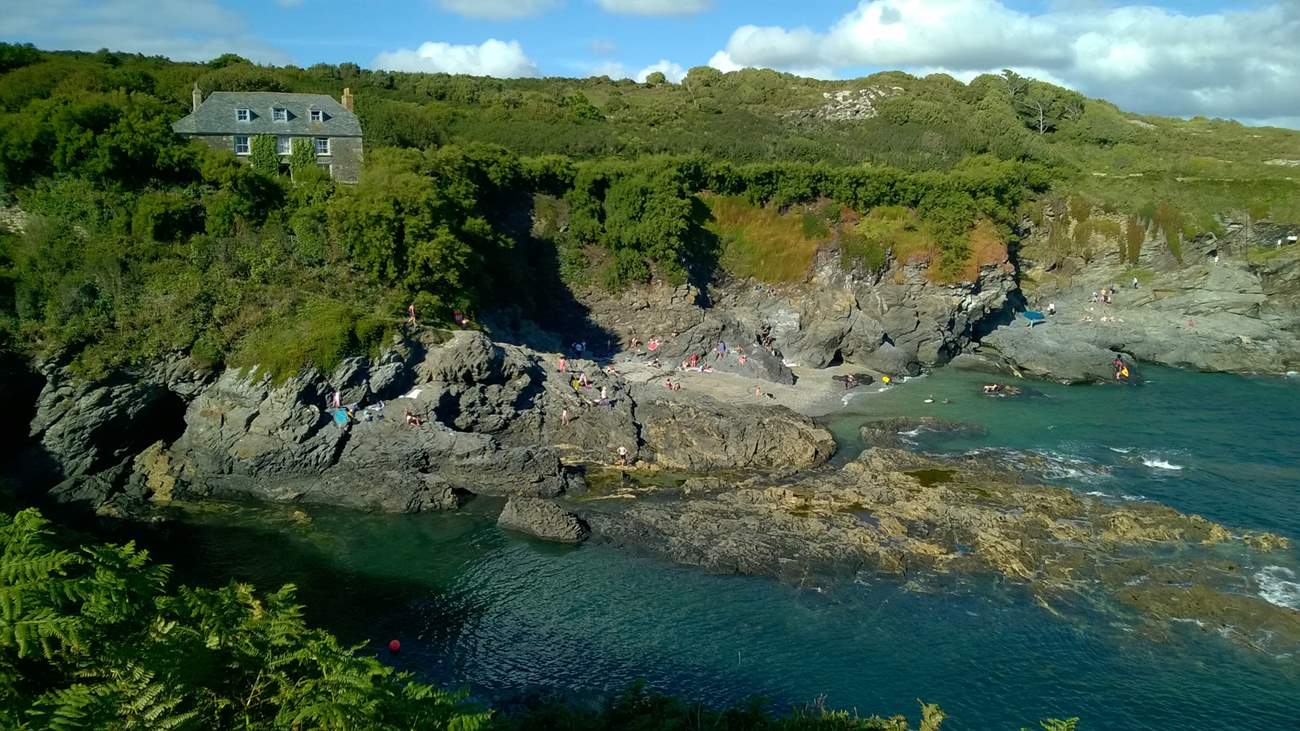 Stunning Prussia Cove just five miles away.