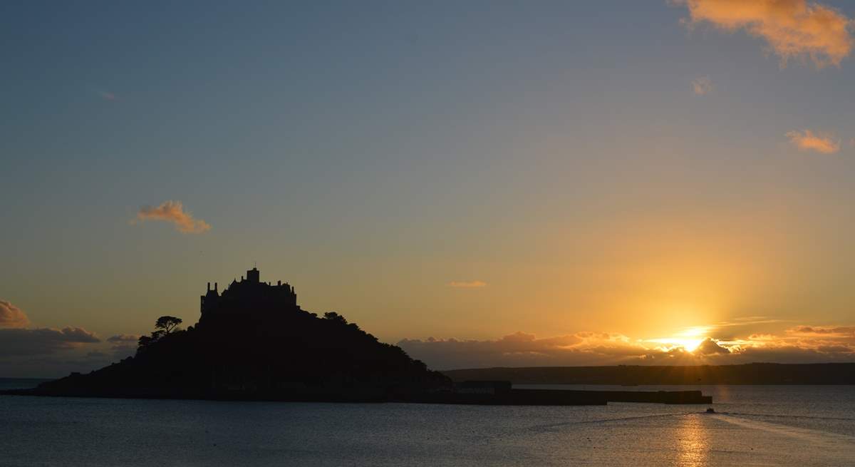 Stunning St Michaels Mount, any time of day an enchanting visit.